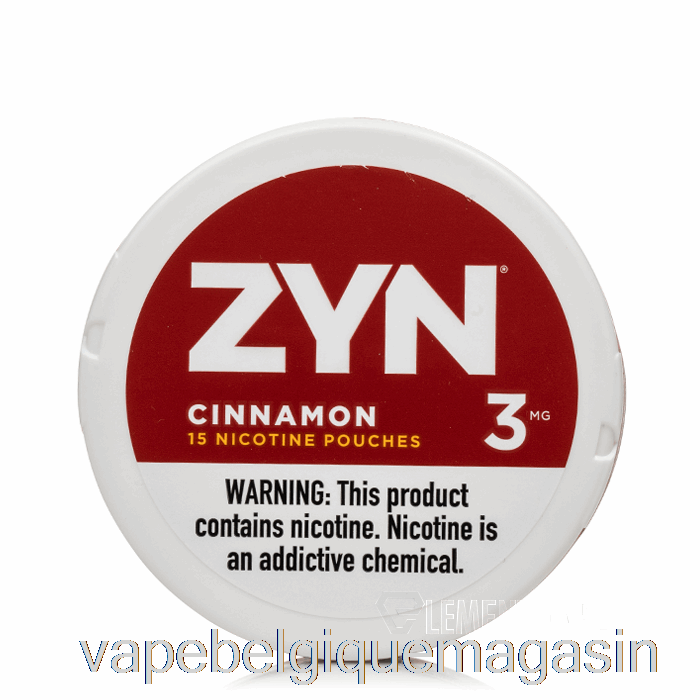 Vape Jetable Zyn Pochettes De Nicotine - Cannelle 3mg